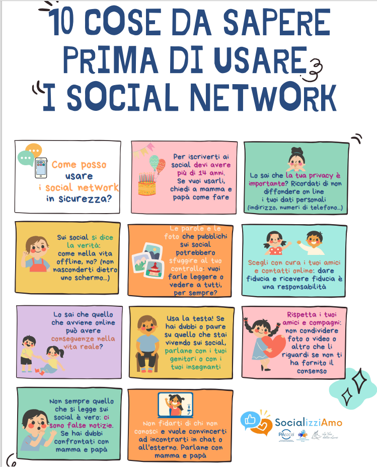 10 cose da sapere prima di usare i social