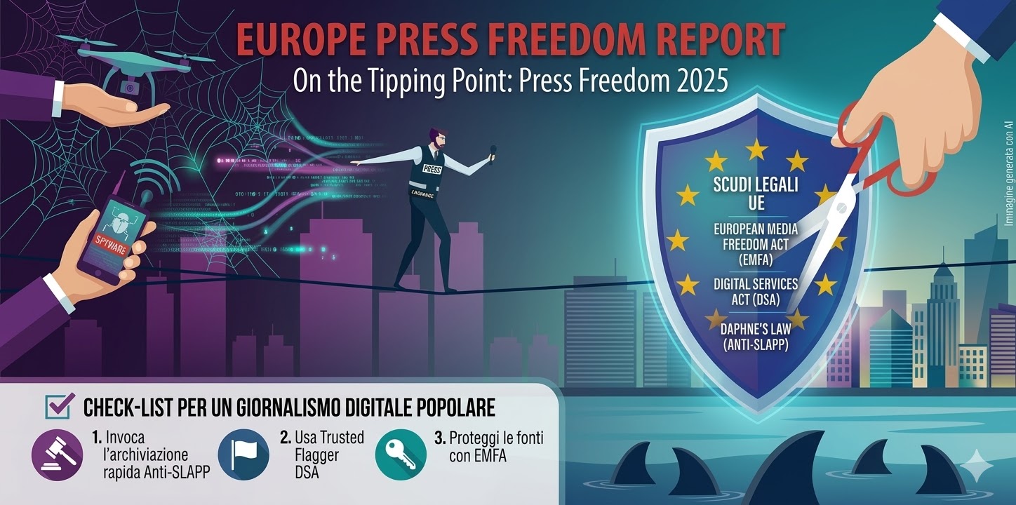 immagine per articolo su europe press freedom report